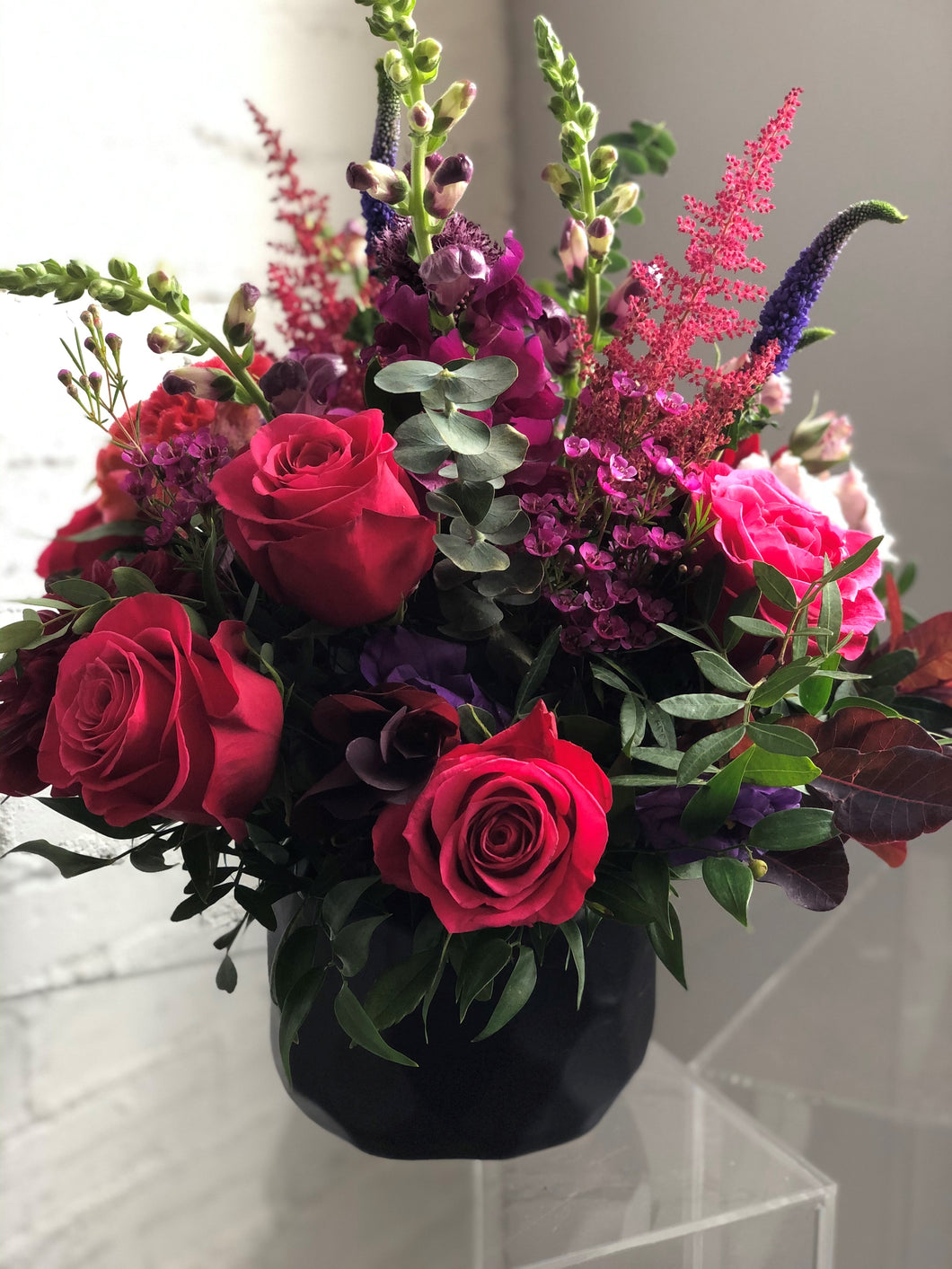 Deep & Bold Sympathy Arrangement