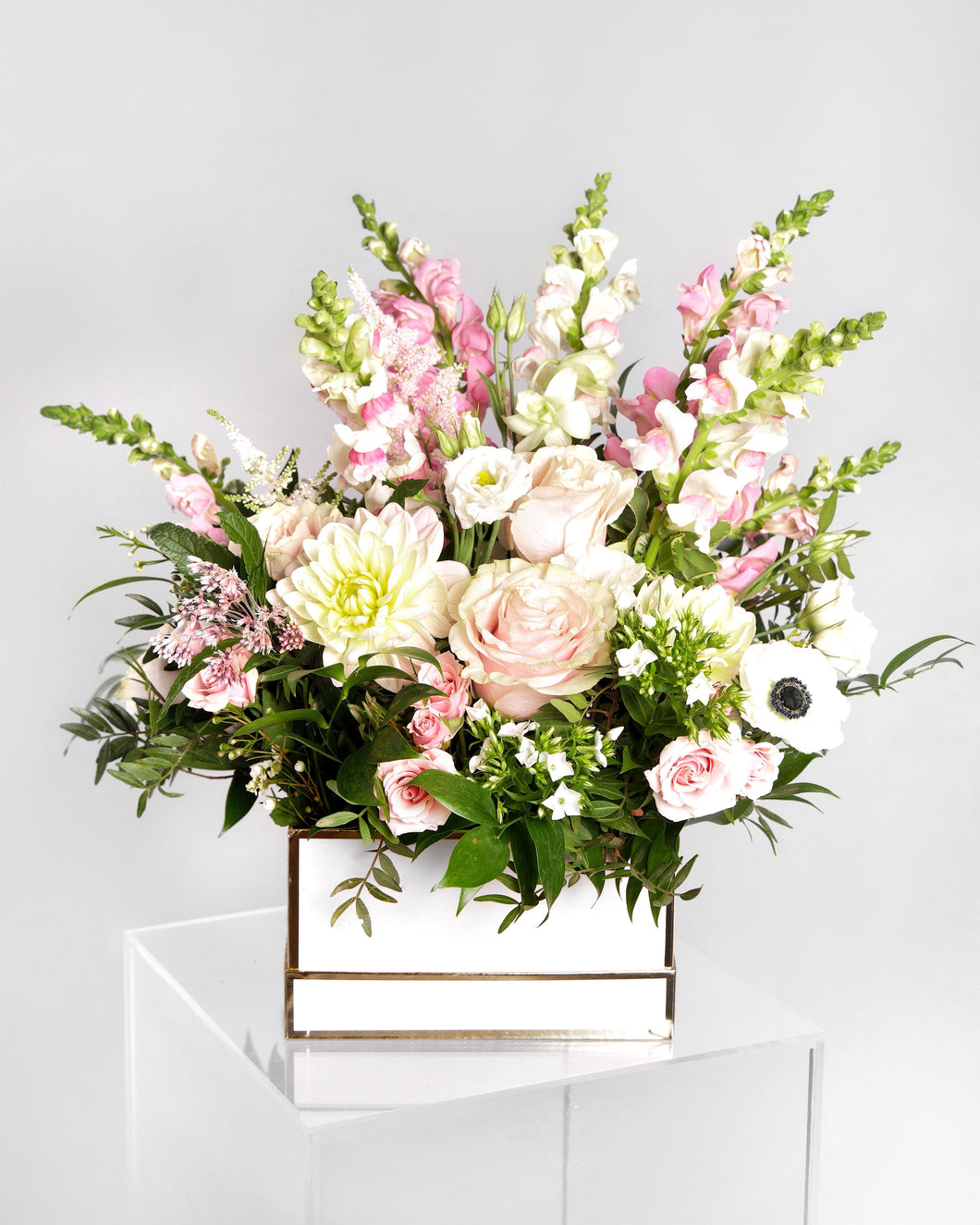 Large Pretty Pastel Floral Bloom Box