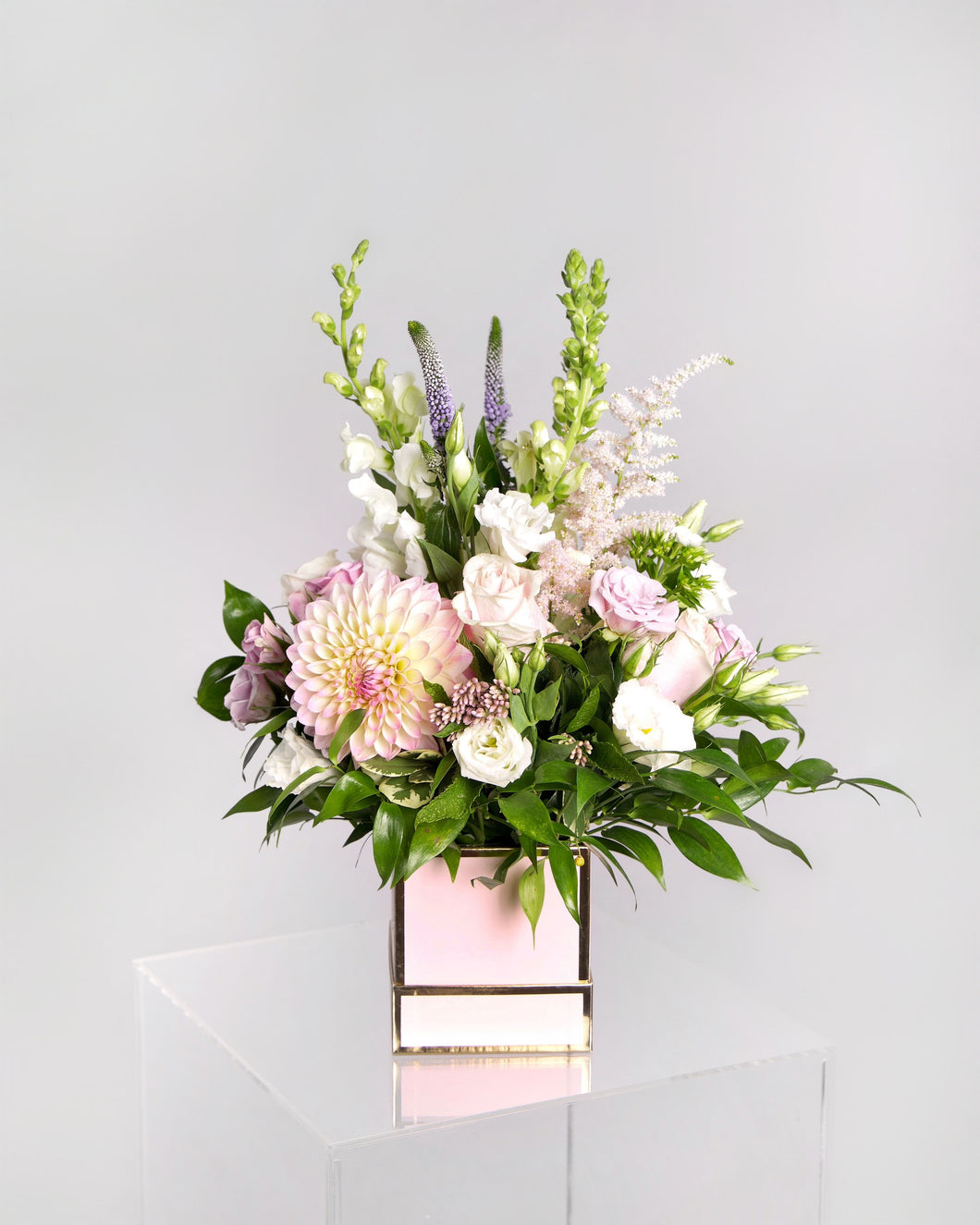 Small Pretty Pastel Floral Bloom Box